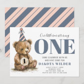 Beer wordt één jaar oud kaart (Voorkant / Achterkant)