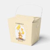 Beer-y Eerste Verjaardag Geslacht Neutraal Geel Be Bedankdoosjes (Voorkant Zijde)