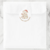 Beer-y Merry Christmas Sticker (Tas)