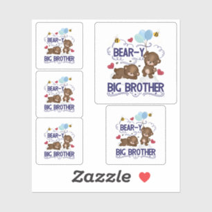 Beer-y zeer grote broer broer broer broer sibling  sticker