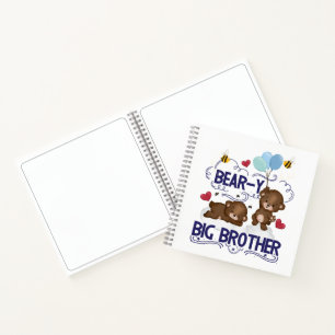 Beer-y Zeer Grote Broer Sibling Woordgrap Notitieboek