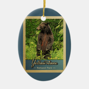 Beer Yellowstone National Park Keramisch Ornament