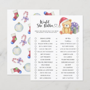 Beer / Zou ze liever Baby shower spelen?