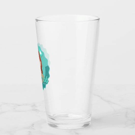 Béerbb Visage Logo Pint Verre (Gauche)
