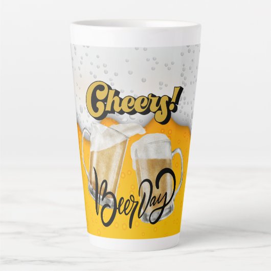 Beerday Latte Mok (Voorkant)