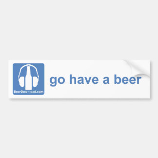 BeerDownload Bumpersticker