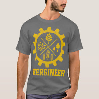 Beergineer Homebrew Thuisbrouwerij Bierbrouwerij T-shirt