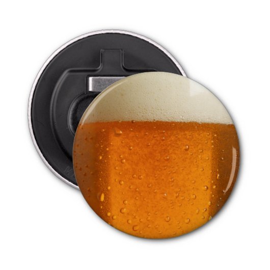 Beerglas Button Flesopener (Voorkant)