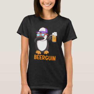 Beerguin Beer Penguin Party Festival Beer T-shirt