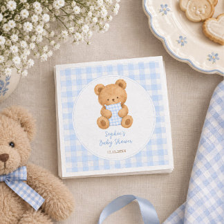 Beerly Wait Beer Jongen Baby Shower Servet