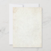 Beernoculars  uitnodiging tot geboorte (Achterkant)