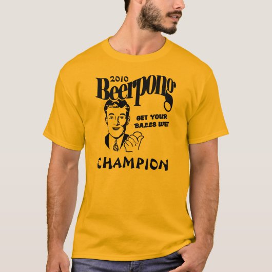 BeerPong-Shirt T-shirt (Voorkant)