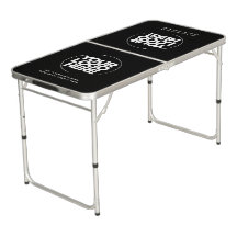 Table de Beer Pong portable avec logo personnalisé
