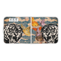 TIGER VIVRE RIRE ET AIMER Table de ping-pong