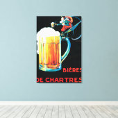 Beers van Chartres Promotional Poster Canvas Afdruk (Insitu (Houten vloer))