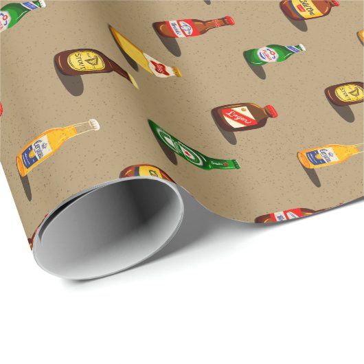 Beerskis Gift Wrap Cadeaupapier (Rol Hoek)
