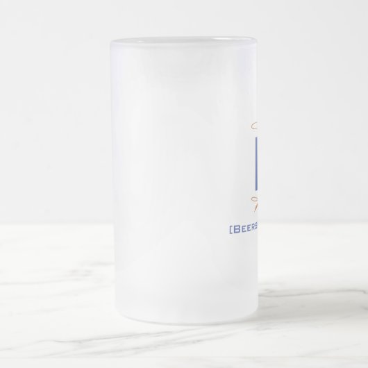 BeersNBars aangepaste verstopte mok (Center)