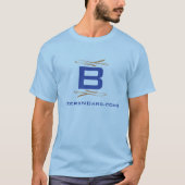 BeersNBars.com T-shirt personnalisé (Devant)