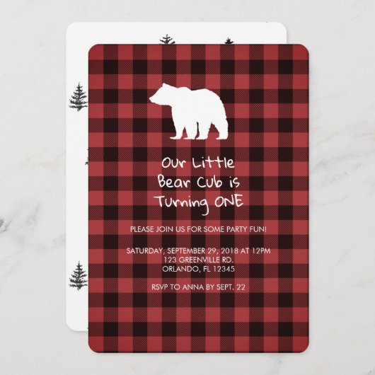 Beerwelp wordt één verjaardagsfeest uitnodiging (Voorkant / Achterkant)