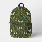 Bees and Foliage Backpack Bedrukte Rugzak (Voorkant)