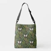 Bees and Foliage Crossbody Bag Crossbody Tas (Achterkant)