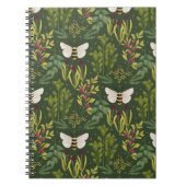 Bees and Foliage Spiral Notebook Notitieboek (Voorkant)