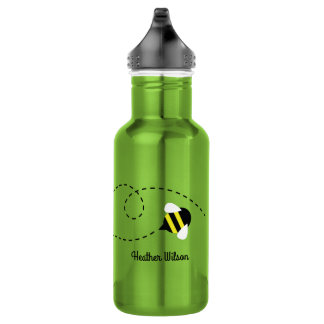 Bees Beekeeper Bouteille d'eau avec nom
