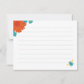 Bees & Blossoms Merci (Dos)