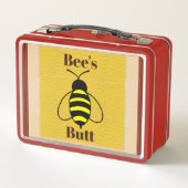 Bee's Butt Lunch Box (Achterkant)