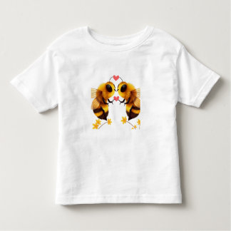 "BEES IN LOVE"-Peuter Fijne Jersey T-shirt