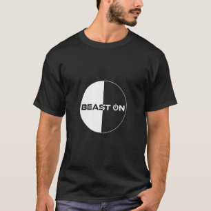 Beest Op Cirkel Motief Gym Motivatie Fitness Zegge T-shirt