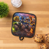 Beest ruiters pannenlap (Top down)