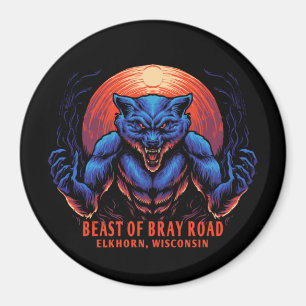 Beest van Bray Road Cryptid Creature Magneet