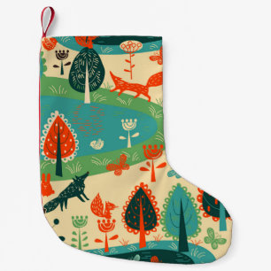 Beesten achtergrond: Abstract concept Kleine Kerstsok