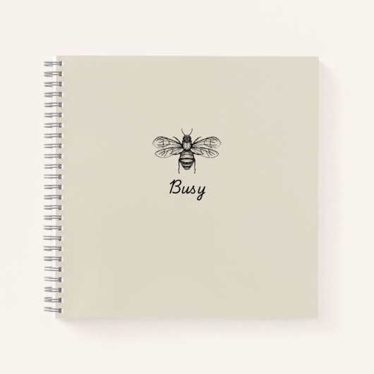 Beesy Trendy Notitieboek (Voorkant)