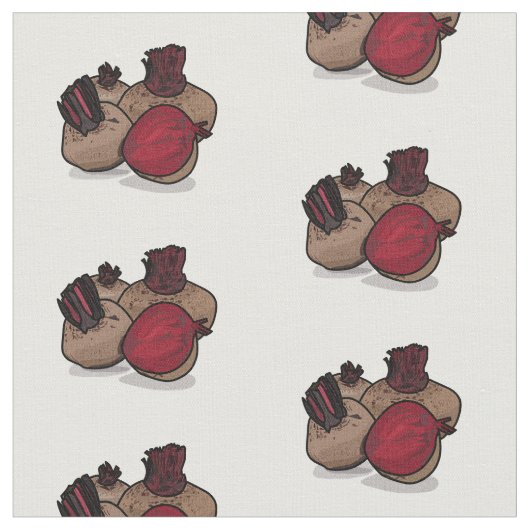 Beet cartoon illustratie stof (Close Up)