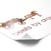 Beet door paardendrager foto afdruk (Hoek)