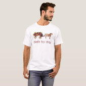 Beet door paardendrager t-shirt (Voorkant volledig)