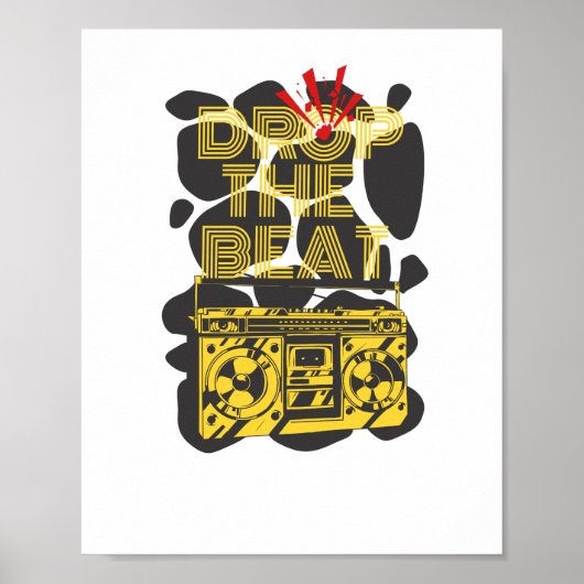 Beet druppel poster (Voorkant)