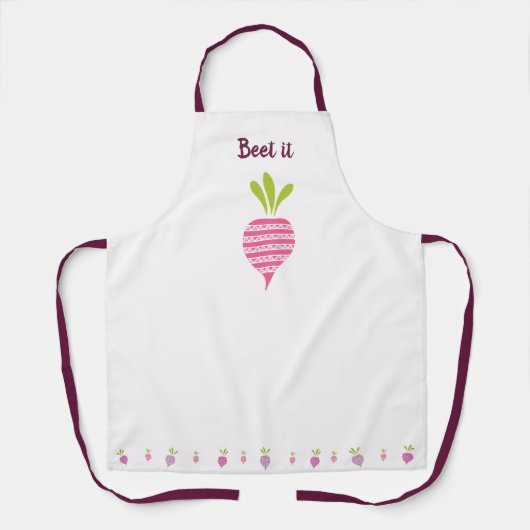 Beet het Apron Schort (Voorkant)