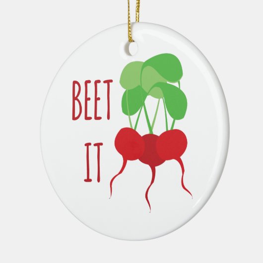 Beet het keramisch ornament (Links)
