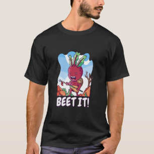 Beet It Gitarist Rock Beet Gezonde Biet T-shirt