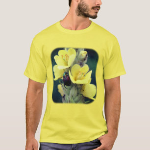 Beetel op de Natuur van de mulleinventilator T-shirt