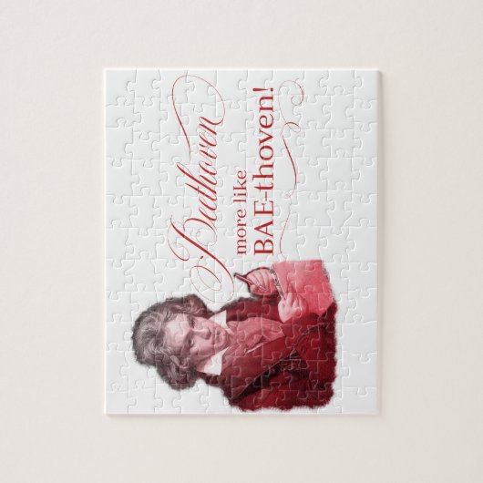 Beethoven BAEthoven Classical Composer Pun Legpuzzel (Verticaal)