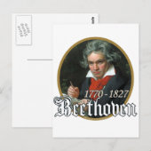 Beethoven Briefkaart (Voorkant / Achterkant)