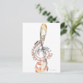 Beethoven Briefkaart (Staand voorkant)