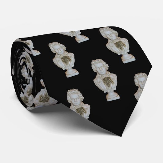 Beethoven Bust Stropdas 2 (Opgerold)