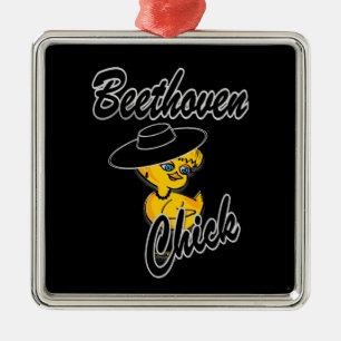 Beethoven Chick #4 Metalen Ornament