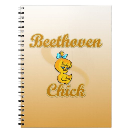 Beethoven Chick Notitieboek (Voorkant)