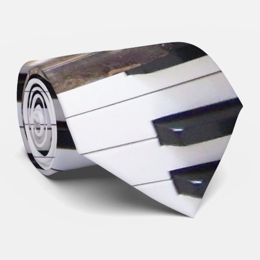 Beethoven et cravate de clés de piano (Roulé)